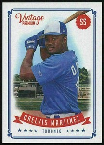2020 ONYX VINTAGE PREMIUM ORELVIS MARTINEZ SP BLUE JAYS