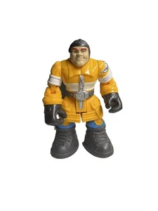 Fisher Price Rescue Heroes Hal E. Copter Action Figure 1999 Mattel - Picture 1 of 2