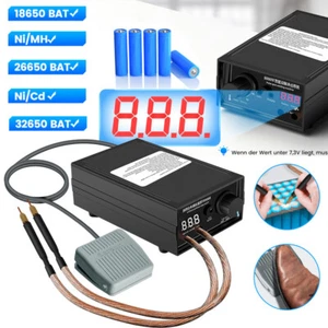 8000W DIY Punktschweißmaschine Mini Akku Punktschweißgerät Kit für 18650 Welder - Bild 1 von 22