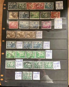 Deutsches Reich Stamps Mi500-05, Mi499-507, Mi499, Mi500A, Mi501, Mi502A, Mi502B - Picture 1 of 23