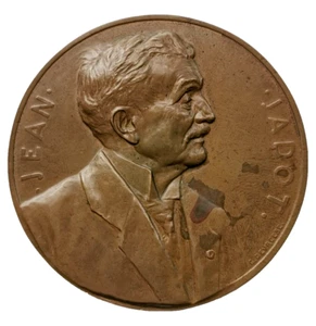 MED 111. Medalla Jean Jadot Banco Sociedad General de Bélgica 1906 - 1932 - Imagen 1 de 2