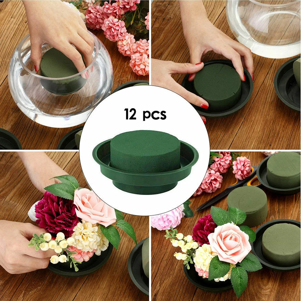 Floral Wet Foam Dry/Fresh Dispaly Bricks Flower Arrangement Mud Block Bowl - Image 1 of 1