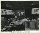 1968 Press Photo NASA control room at the Manned Spacecraft Center in Houston