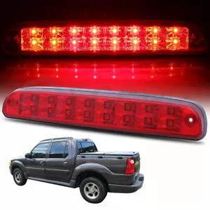 LED 3rd Third Brake Tail Light for 99-16 Ford F-250 F350 F450 Super Duty Chrome - Picture 1 of 4