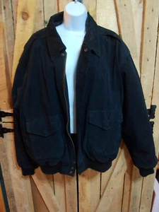 VTG Global Identity G-III XL Men's Suede Flight Jacket- bomber - Picture 1 of 5