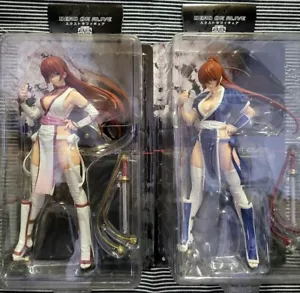 DEAD OR ALIVE Kasumi Figure Max set extra bianco blu - Foto 1 di 1