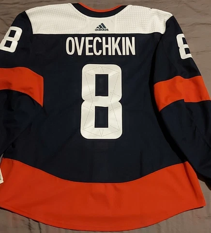 NWT ALEX OVECHKIN Washington Capitals 2018 STADIUM SERIES MiC adidas Jersey sz58 Cover