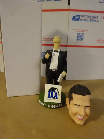Eric Finkel Lakewood BlueClaws Bobblehead Philadelphia Phillies Detached Head Cover