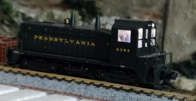 Broadway N Scale SW7 PRR w/Tsunami 2 and cab lighting #9384 - Image 1 of 3