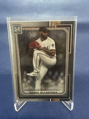 2023 Topps Museum Collection Sandy Alcantara Base #15 - Image 1 of 2