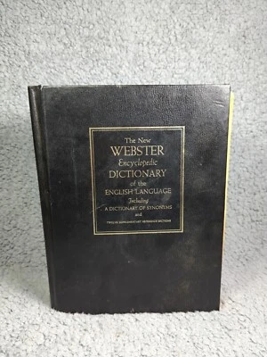 The Websters Encyclopedic Dictonary of the English Language 1980 - Image 1 of 4