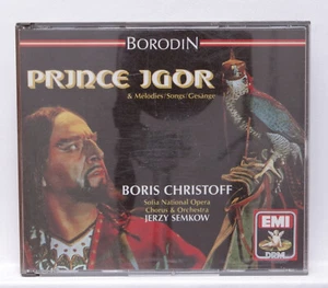 BORIS CHRISTOFF, CONSTANTIN CHEKERLIISKI ⸺ BORODIN prince igor ⸺ EMI 3xCDs NM - Picture 1 of 2