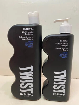 Champú acondicionador y repetidor TWIST by OUIDAD Gimme It All (rizos X-Moisture) Foto 1 de 2