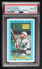 1972 Kellogg's 3-D All-Time Baseball Greats Honus Wagner #9 PSA 8 HOF
