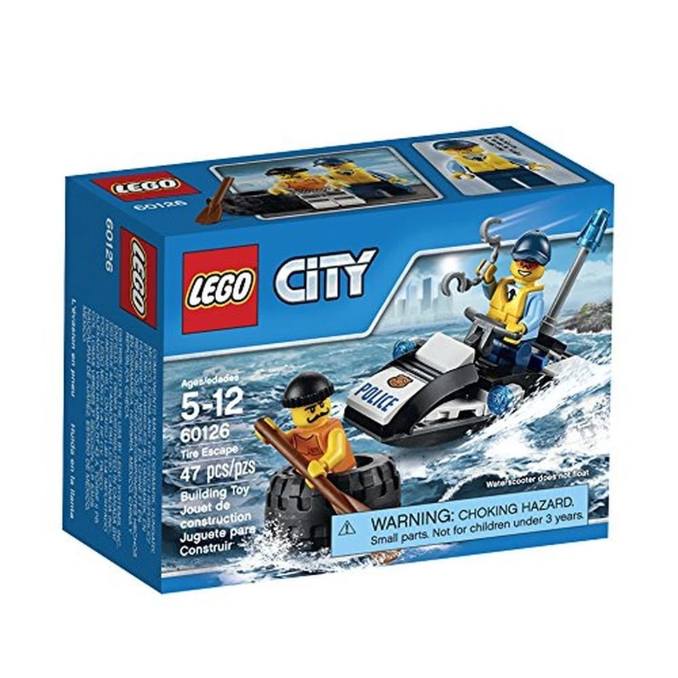 60126 TIRE ESCAPE city town lego legos set NEW sealed police jet ski wave runner - Image 1 of 1