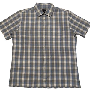 Van Heusen Men's Large Multicolor short sleeve Button Camp Shirt - Picture 1 of 6