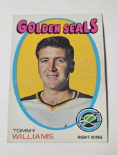 1971-72 TOPPS HOCKEY #31 TOMMY WILLIAMS CALIFORNIA GOLDEN SEALS d
