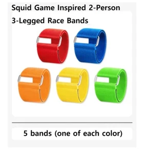 Squid Game Inspired 2-Person 3-Legged Race Bands - Picture 1 of 11