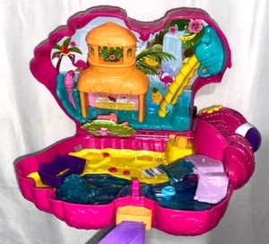 Polly Pocket Flamingo Party großes Spielset nur rosa Flamingo - Bild 1 von 6