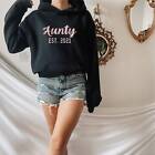 Aunty Est. Hoodie, Personalised Pregnancy Announcement Gift, I&#39;m Going To Be An