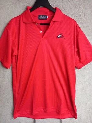 PEAK PERFORMANCE polo 衫男式 L 码红色 — 第 1/4 张图片