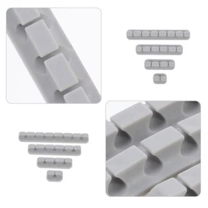 4 Pcs Cord Processor Clamp Management Organizers Wire Fixing Clip - Afbeelding 1 van 12