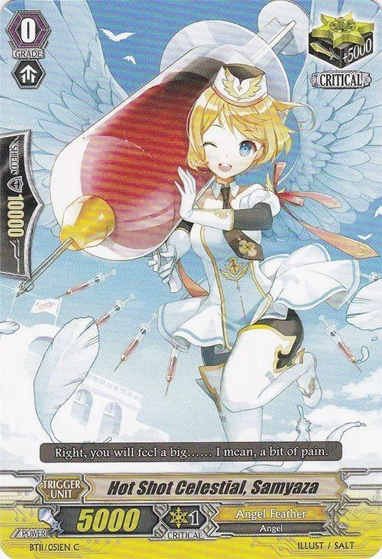 1 x Hot Shot Celestial, Samyaza - BT11/051EN - C Near Mint / Mint, English - Image 1 of 1