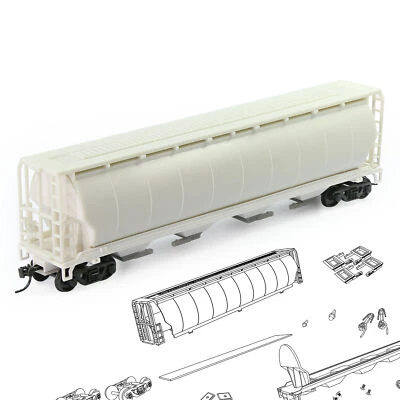 Evemodel 1pc HO Gauge 1:87 Blank Unassembled Grain Hopper Model Railway Wagon - Image 1 of 4