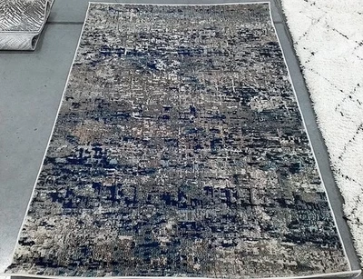 Alfombra GRIS/AZUL 4'-0" x 6'-0" defecto, precio reducido 1172790306 MAD460K-4 Foto 1 de 4
