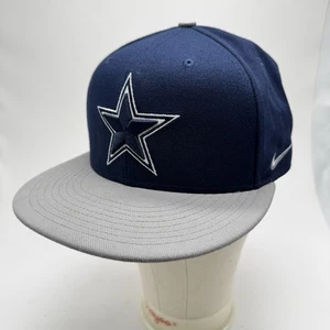 Nike Dallas Cowboys Star Logo Snapback Mütze True Blue Dri Fit NFL Flat Bill - Bild 1 von 8