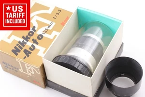 【Exc+3 in Box】 Nikon Nippon Kogaku NIKKOR Q Auto 135mm f/3.5 MF Lens From JAPAN - Picture 1 of 15