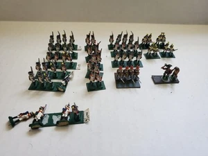 Vintage 1970s 25mm Napoleonic Era Metal Lead Soldiers 60 Figures Hand Painted - Picture 1 of 8