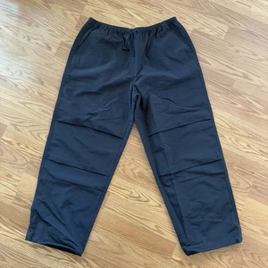 Pantalones de paracaídas Vans Riley negros grandes para mujer - Imagen 1 de 13