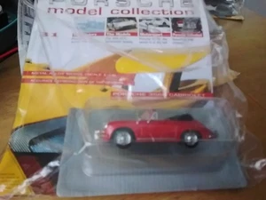 SEALED!! Deagostini 1:43 PORSCHE 356 B CABRIOLET Mint In Pack - Picture 1 of 2