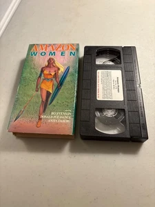 AMAZON FRAUEN VHS 1991 BO SVENSON ANITA EKBERG SELTEN KULT, MNTEX ENTERTAINMENT - Bild 1 von 3