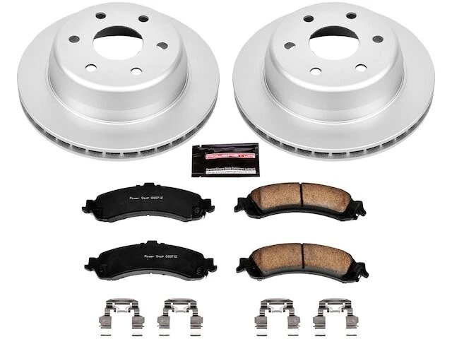 Kit de pastillas de freno trasero y rotor para Cadillac Escalade EXT 2003 2002-2006 VG459BC Foto 1 de 1