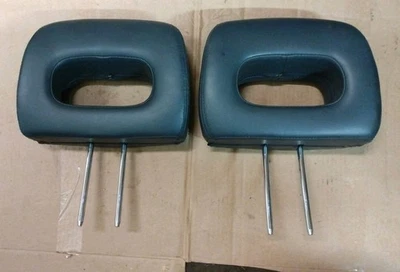 Пара подголовников ТИП Y ТЕМНО-СЕРЫЙ кожаный передний задний CRV 97 98 99 00 01 подголовник  - Изображение 1 из 4