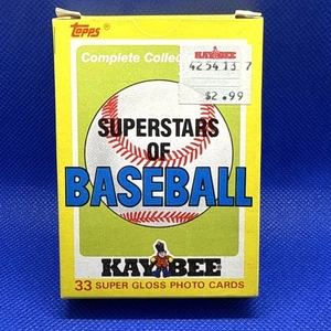 1987 Topps Baseball Card Box 33 Cards Superstars Of Baseball MLB - Picture 1 of 2