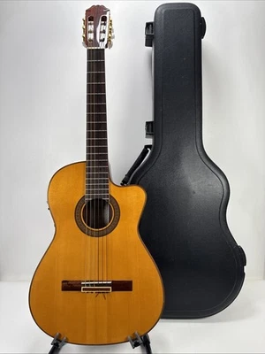 Aria AC50CE Classical Electric Guitar – Repaired READ - Image 1 of 4