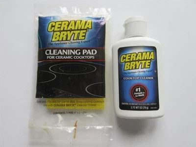 Cerama Bryte CookTop Cleaner, Removes Tough Stains, 2.75 Oz. & Cleaning Pad - Image 1 of 2