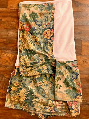 Falda Cama Martex Sanderson Forest Glade Talla Queen Verde Floral Foto 1 de 3