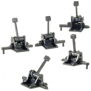 HO Ground Throw Sprung Stand (5/Pk) (D) - Picture 1 of 1