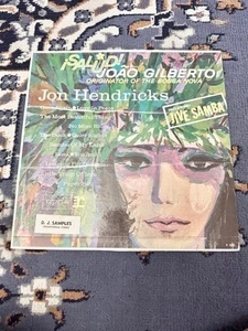 VINYL RECORD Joao Gilberto Salud Jon Hendricks - Picture 1 of 3