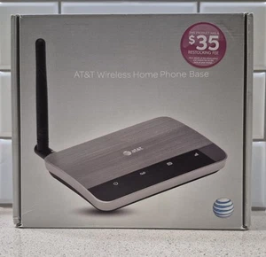 AT&T WF720 Bezprzewodowa baza telefonu domowego - srebrna nigdy nie była używana w pudełku - Zdjęcie 1 z 2