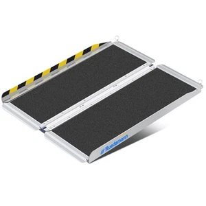 Ruedamann 3FT Portable Wheelchair Ramp, 30 1/4 inches Wider Folding Ramps for... - Picture 1 of 9