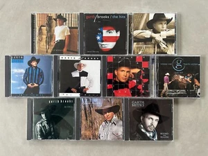 Garth Brooks 10 CD Lot Hits Double Live Chase No Fences Sevens In Pieces ++ - Foto 1 di 4