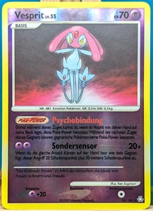 POKEMON - Leyendas Despertadas - Vesprit Lv. 55 - 34/146 - REVERSE HOLO - alemán - Imagen 1 de 2