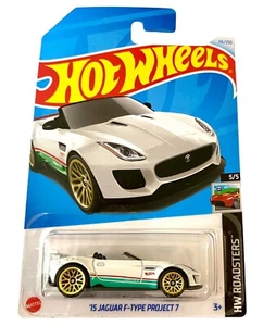 Hot Wheels 2024 Mainline F Case HW Roadsters '15 Jaguar F-Type Project 7 116/250 - Picture 1 of 6