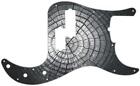 P Bass Graphic Pickguard to fit Fender 5 string Standard Guitar Dried Tree Rings