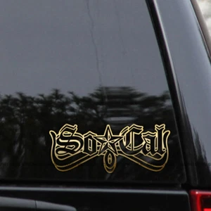 SoCal Pride Represent California Vinyl Decal Sticker - Foto 1 di 2